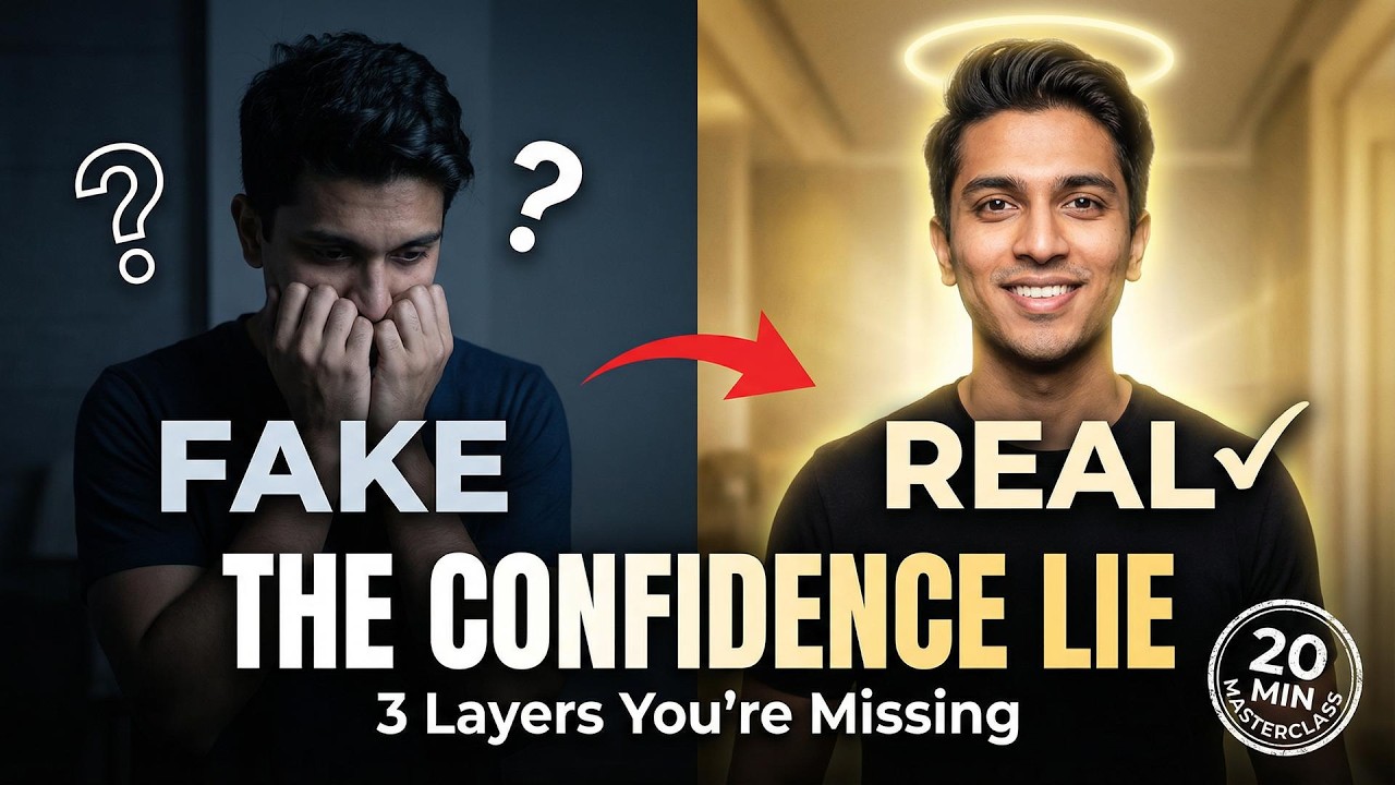 Why You're STILL Insecure (and the 3 layers of confidence no one tells you about)