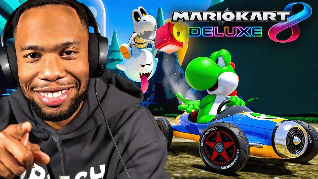 WAS IT LUCK OR WILL THE LIGHTS BE TOO BRIGHT (Mario Kart 8)