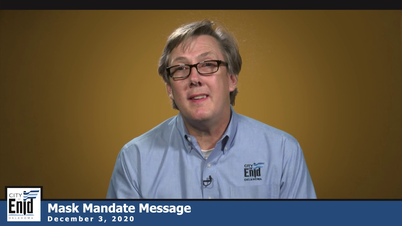 Jerald Mask Mandate Message