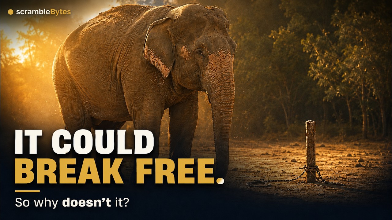 The Elephant That Could Break Free... But Doesn't