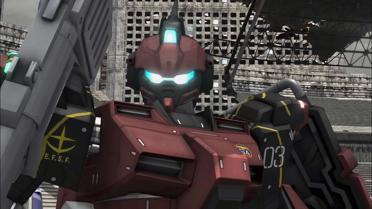 Gundam Battle Operation 2 - lv 1 Pale Rider (Light Arms)