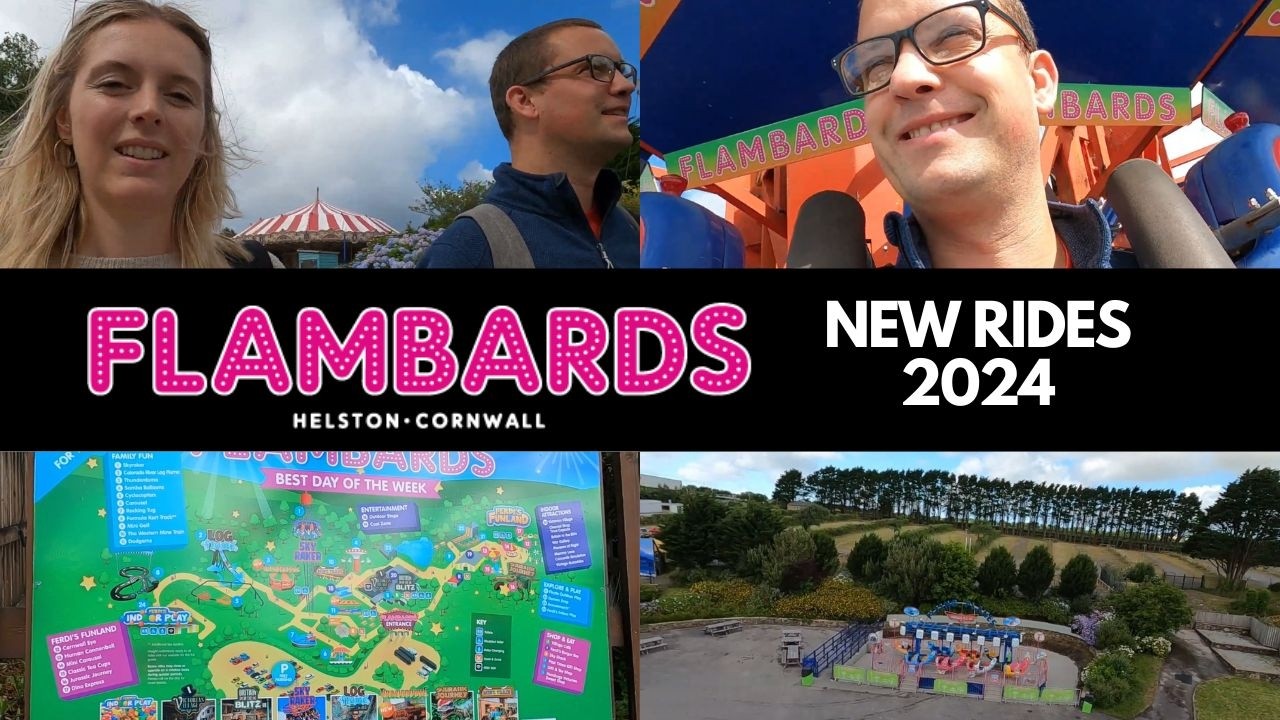 Flambards Theme Park Cornwall | New Rides | Updates | July 2024