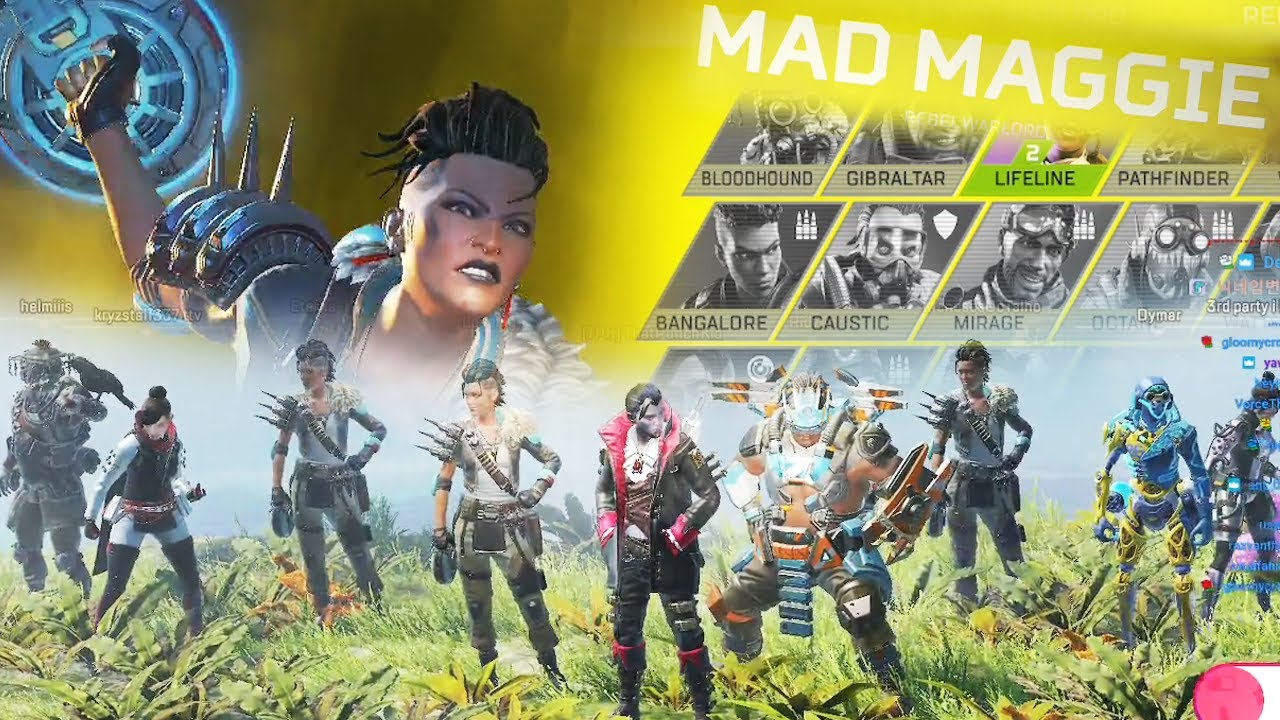 Playing MAD MAGGIE + CONTROL first time 😳 | Apex Legends Season 12