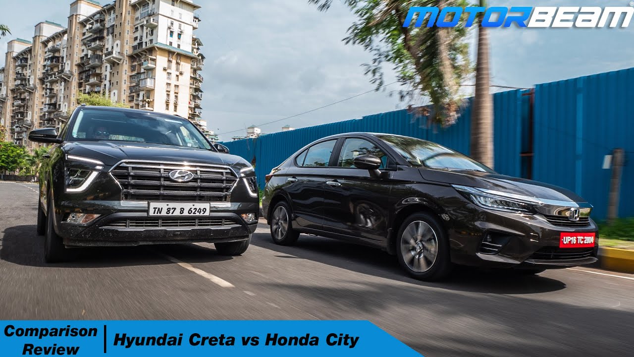 2020 Hyundai Creta vs Honda City - Comparison Review | MotorBeam