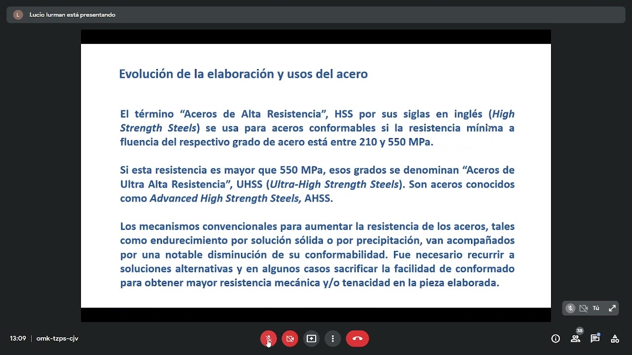 Aceros de alta resistencia