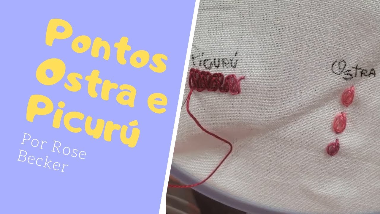 Pontos Ostra e Picurú! Por Rose Becker
