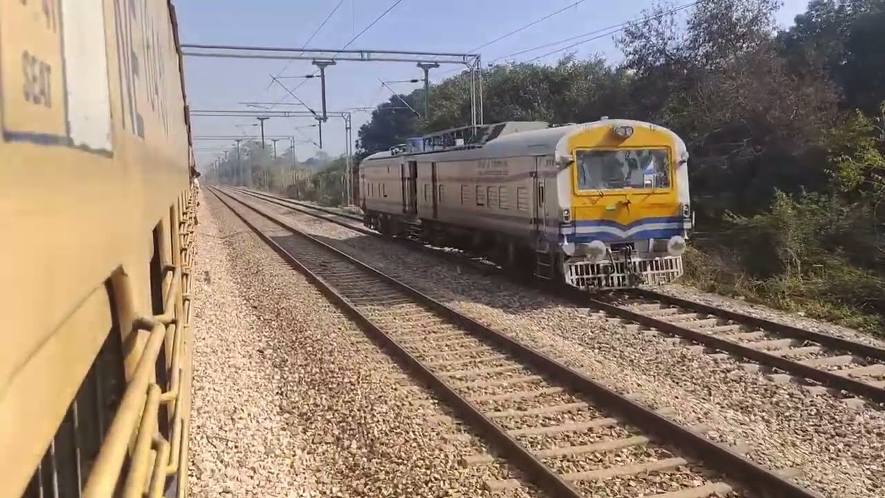 15038 Kanpur Anwarganj CPA INTERCITY || JOURNEY Kasganj To Ganj Dundwara