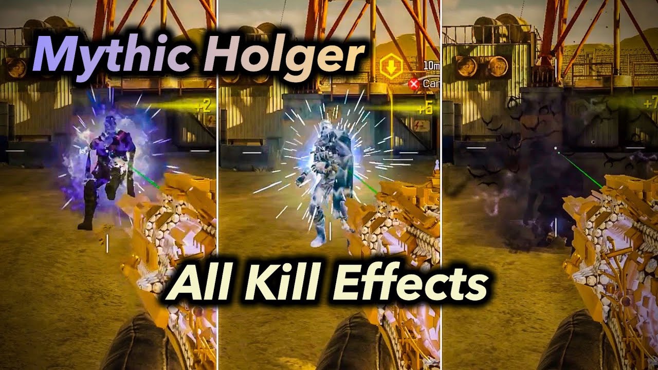 Mythic Holger 26 - Dark Frontier All Kill Effects | CoDM Season 10