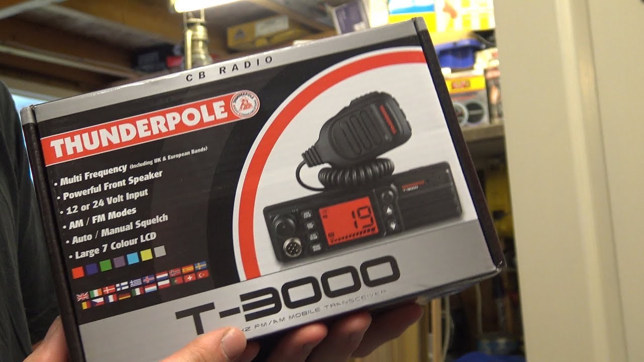 Thunderpole T-3000 CB Radio Unboxing & First Look