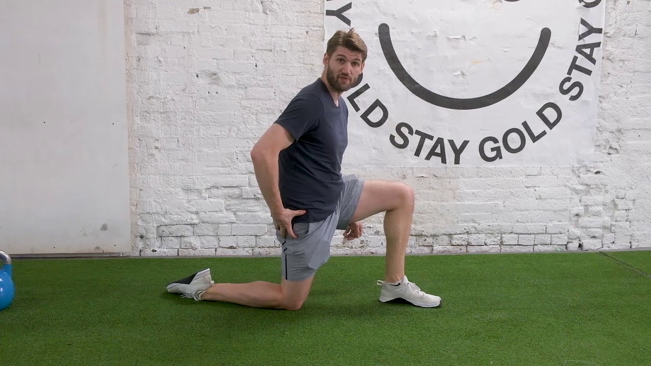 How To Get Into Half Kneeling Exercises (for various exercises)