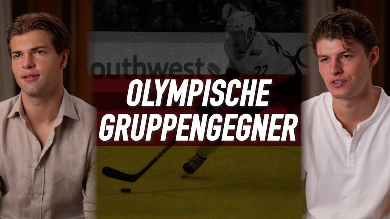 Peterka und Reichel blicken auf die deutschen Kontrahenten 🇩🇪 🏒 🏅
