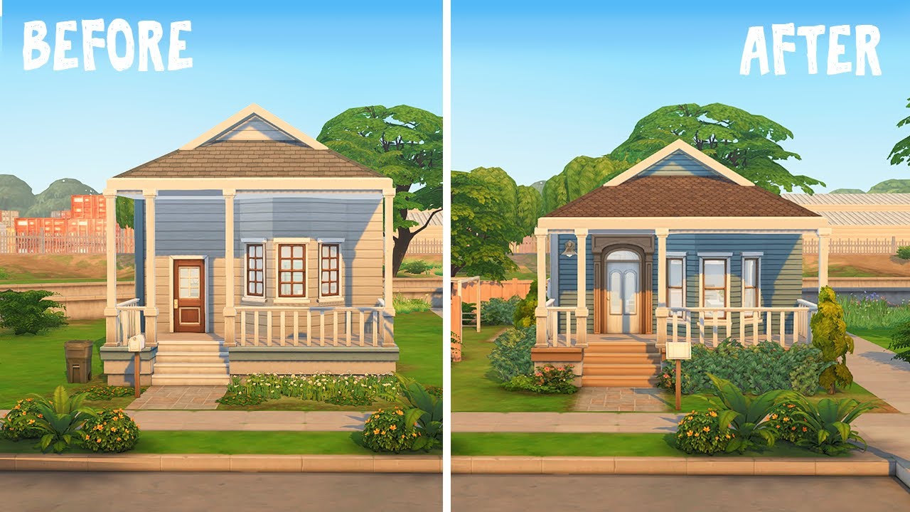 Base Game Starter || Renovating Base Game || The Sims 4: Speed Build