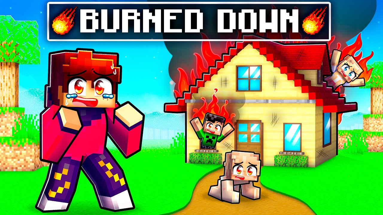 My House Was BURNED DOWN in Minecraft.. We EXPOSED Who Did it!