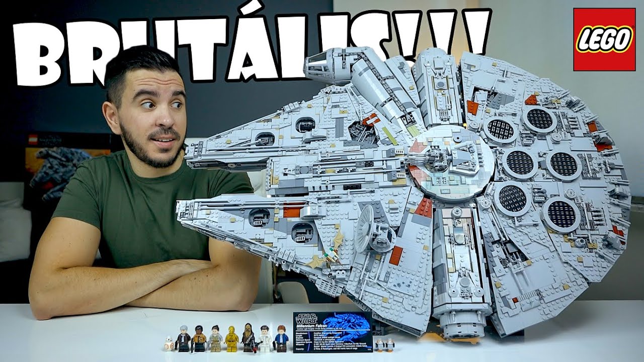 A legnagyobb LEGO STAR WARS szett!😲|| LEGO 75192 UCS Millennium Falcon