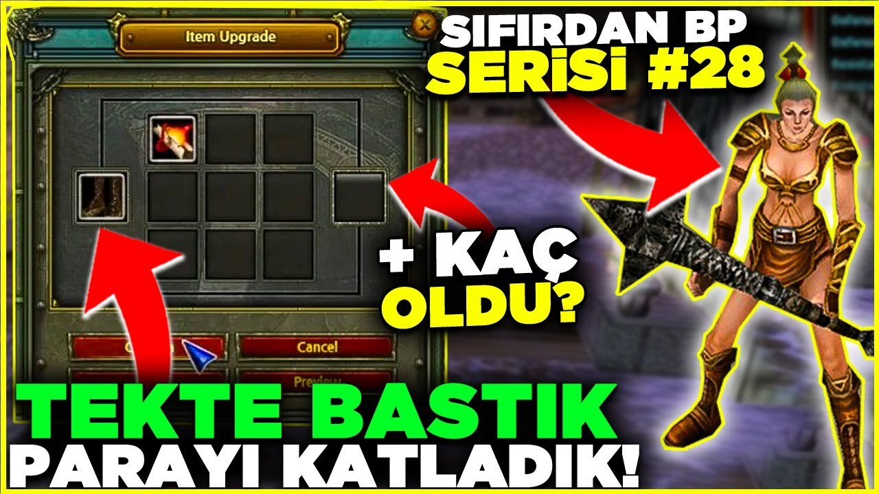 RİSK ALDIK PARAYI KATLADIK SONUNDA ? !!!!!!!! SIFIRDAN EMEKTAR BP SERİSİ #28 KNİGHT ONLİNE