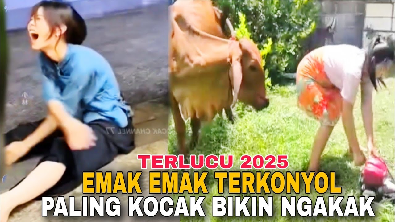 TERKONYOL PALING KOCAK‼️ KUMPULAN VIDEO TERLUCU BIKIN NGAKAK 2025