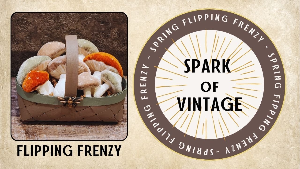 DIY FLIPPING FRENZY!  6 SPRING PROJECTS CREATED FROM A MYSTERIOUS SWAP BOX OF THRIFTED TREASURE!