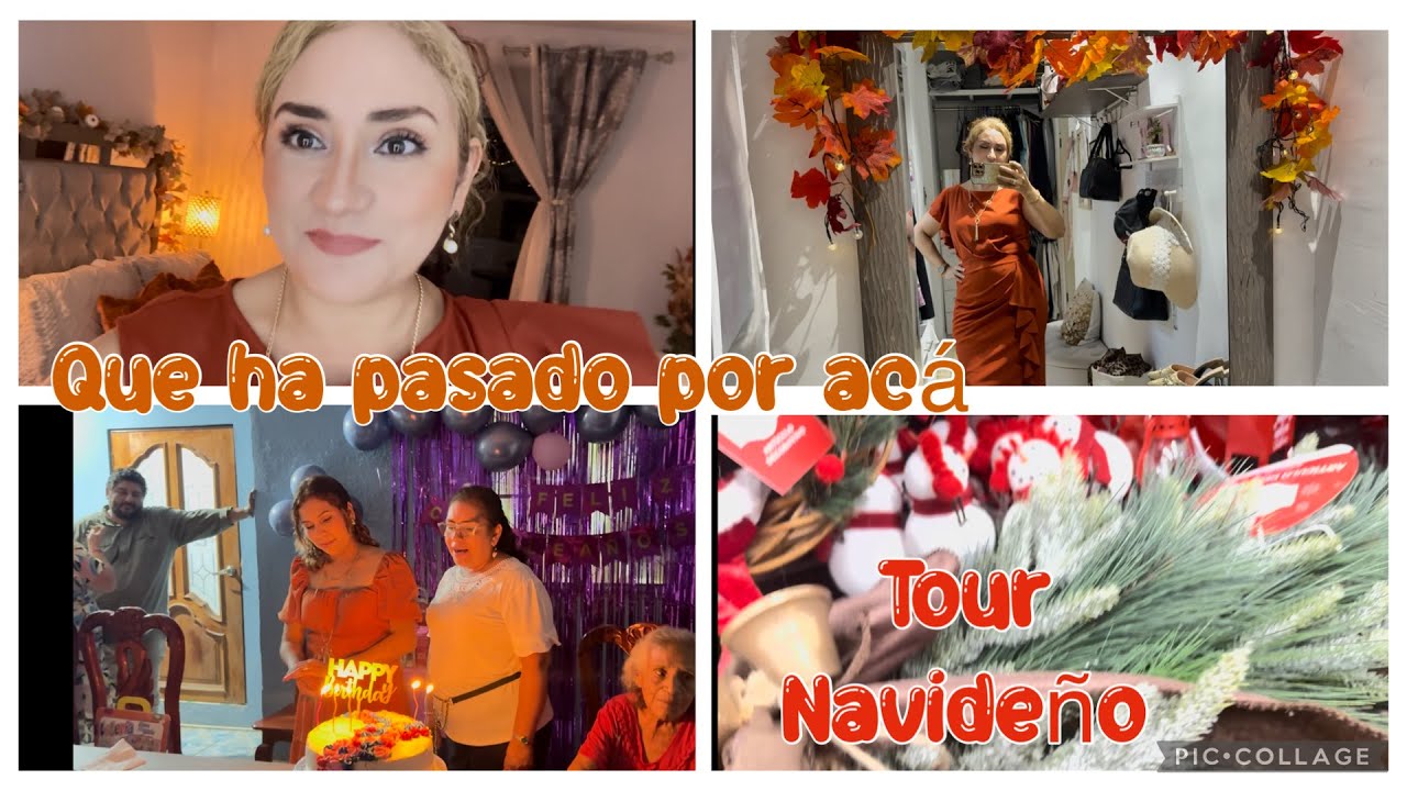Volví 🤗💕 días acogedores en familia 🥰🍁🍁 festejando🥳 Tour navideño 