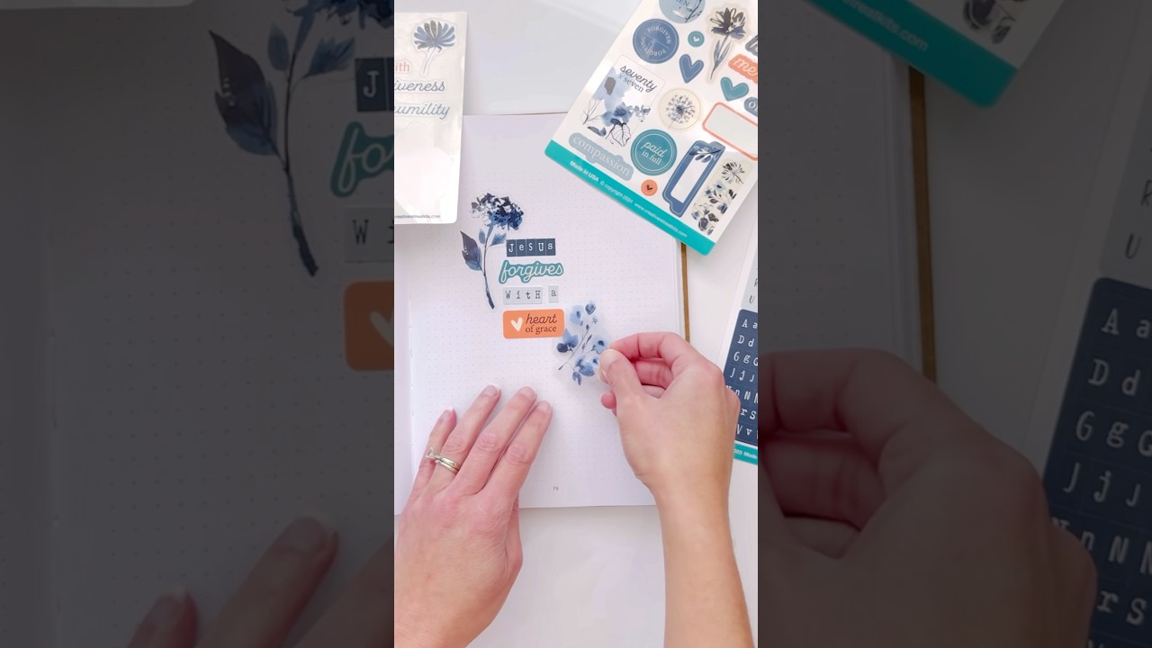 Bible Journaling with Stickers