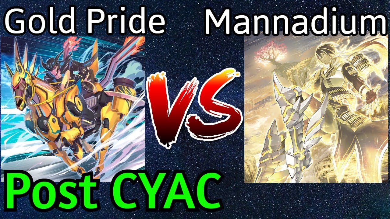 Gold Pride PUNK Vs Mannadium Post CYAC Yu-Gi-Oh!