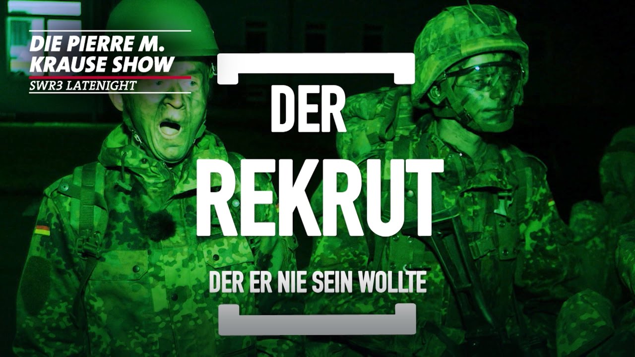 Pierre M. Krause bei der Bundeswehr - Der Rekrut, der er nie sein wollte | TEIL 1 | PMKS