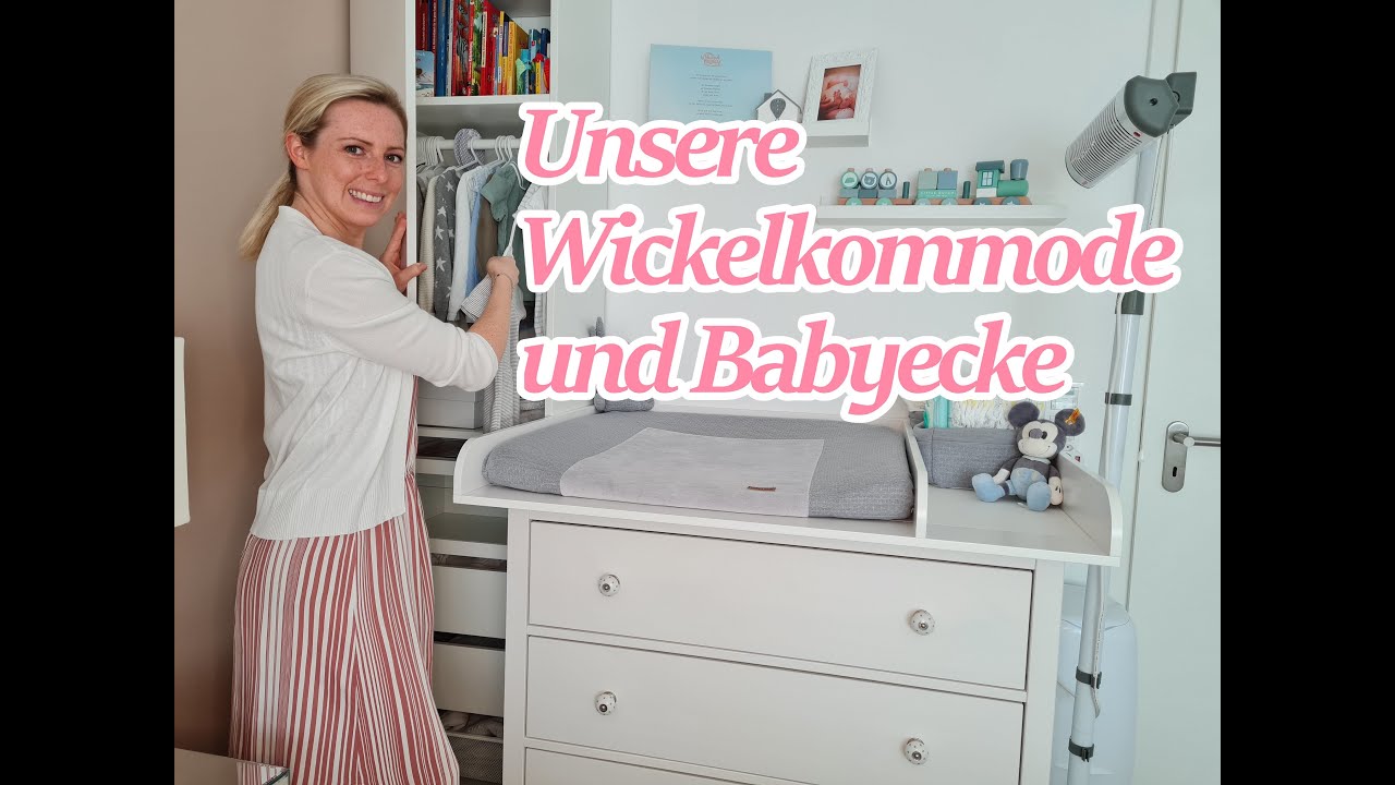 WICKELKOMMODE und BABYECKE 💙 im Schlafzimmer 💙 I Organisation, Gestaltung & Hacks I Alinasfamilytime