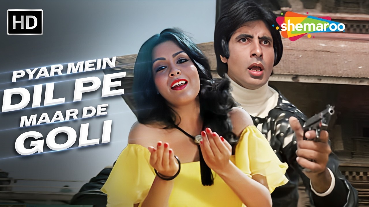 Pyar Mein Dil Pe Maar De Goli | Mahaan (1983) | Amitabh Bachchan, Zeenat Aman | Kishore Asha Duets