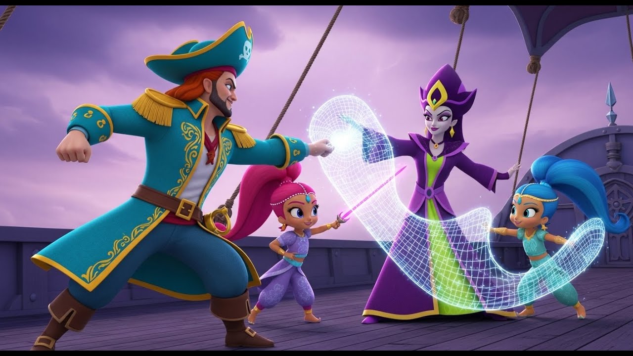 Rainbow Valley FULL EPISODE | Pirate Battle vs. Sorceress! Captain Zora Joins the Genie Quest!