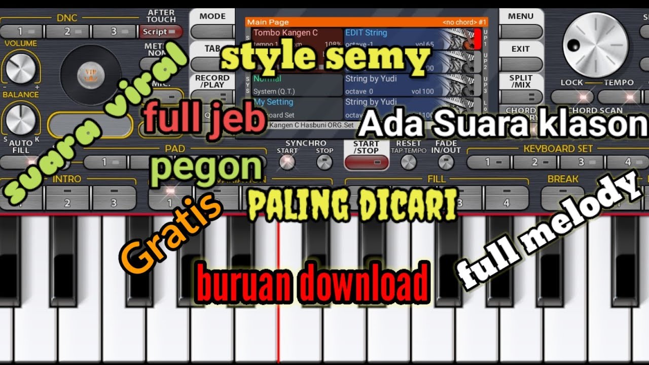 Style Tombo Kangen[SET ORG 24] |Style Semy full jeb |@kechilkorg 