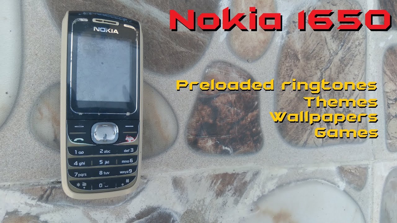 Nokia 1650 - Ringtones, Themes, Wallpapers and Games