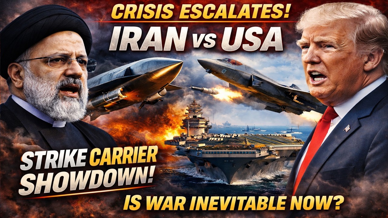 Iran UNLEASHES Hypersonic Drone on U.S. Carrier — F-35s SCRAMBLE, War COUNTDOWN?