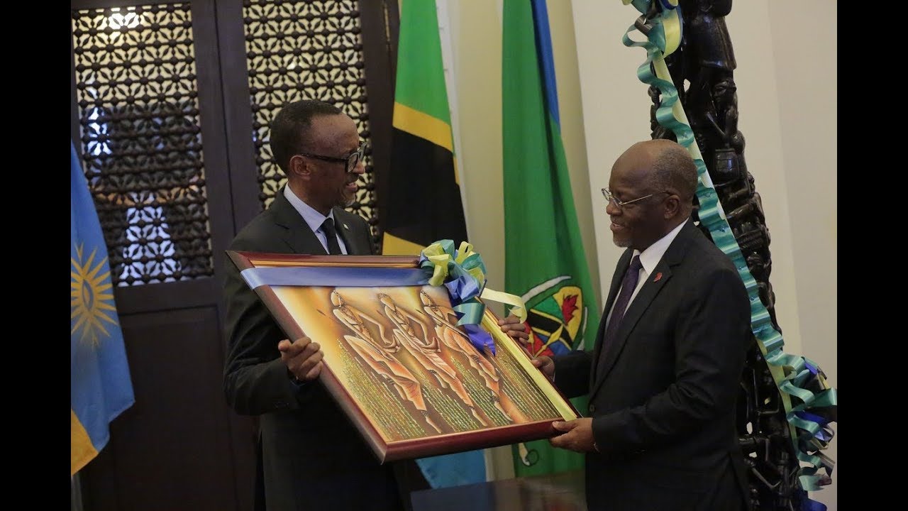 Live: Rais Magufuli Amkaribisha Ikulu Kagame wa Rwanda