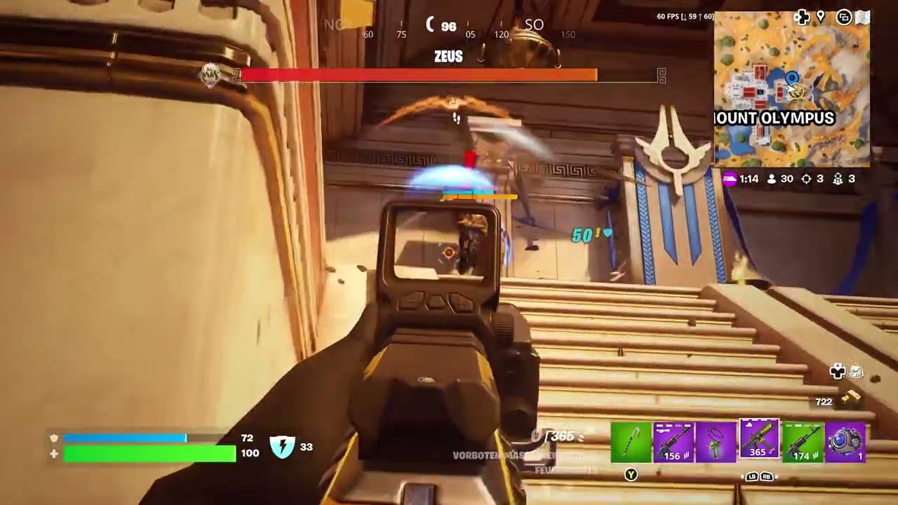 Fortnite boss: ZEUS
