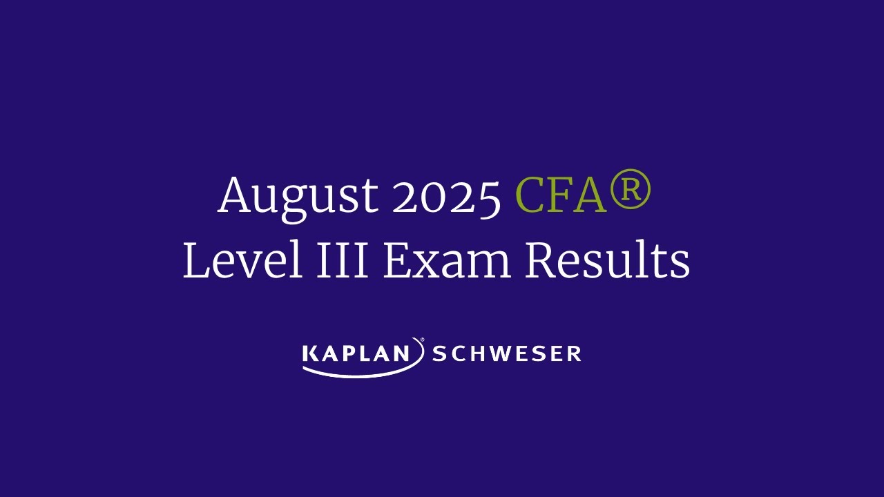 August 2025 CFA® Level III Exam Results and Reactions