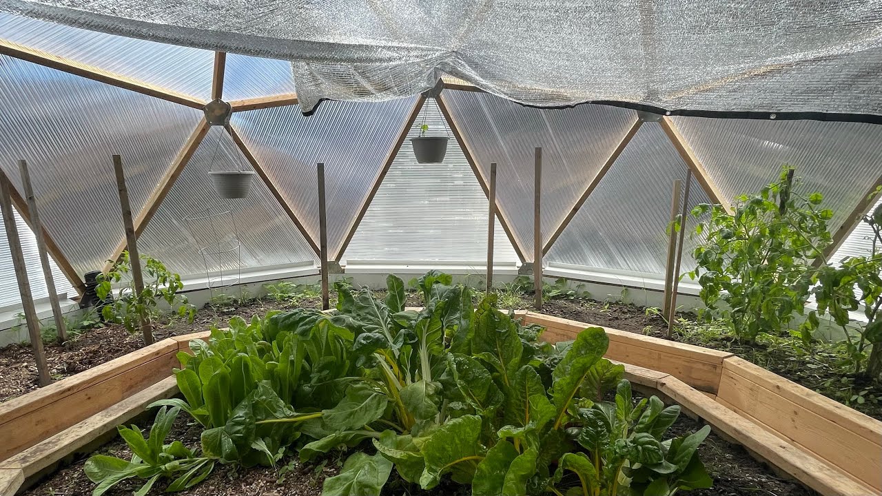 Outdoor Gardening and our Growing Dome in Northern Ontario