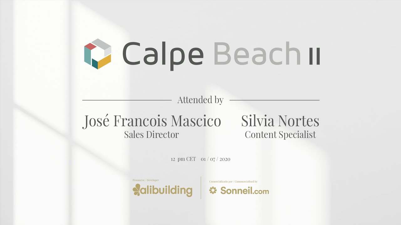 Discover Calpe Beach 2 from your sofa