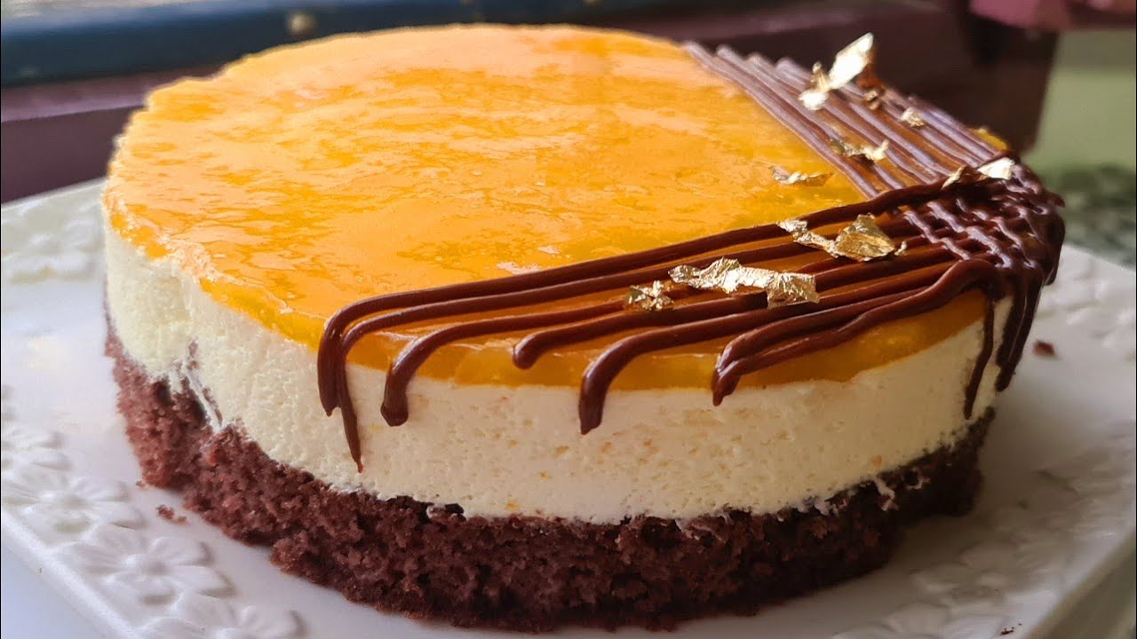 ارخص طورطة تحضرها ب🍊من اروع ماستتذوقنين خفة ولذة وغير ب2بيضات تتحمق كيك بكريمة البرتقال قمة فروعة