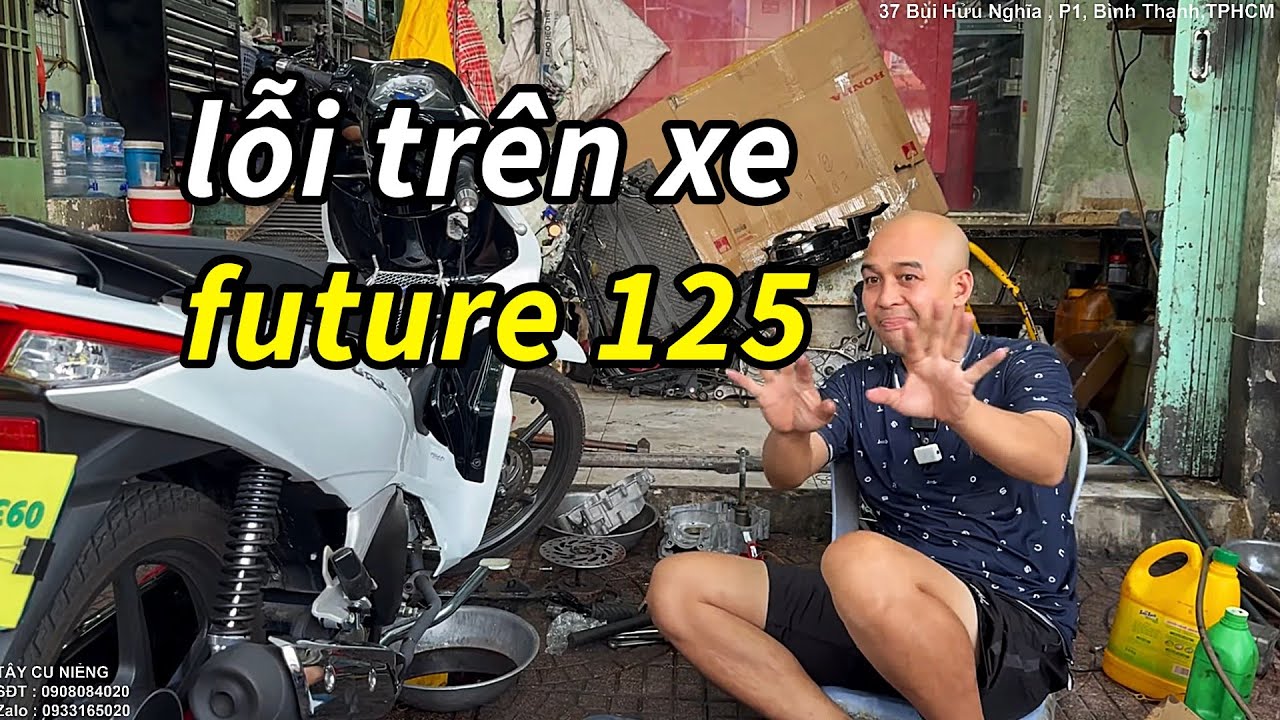 làm lỗi cơ bản xe future 125  fu led, khắc phục lỗi cơ bản