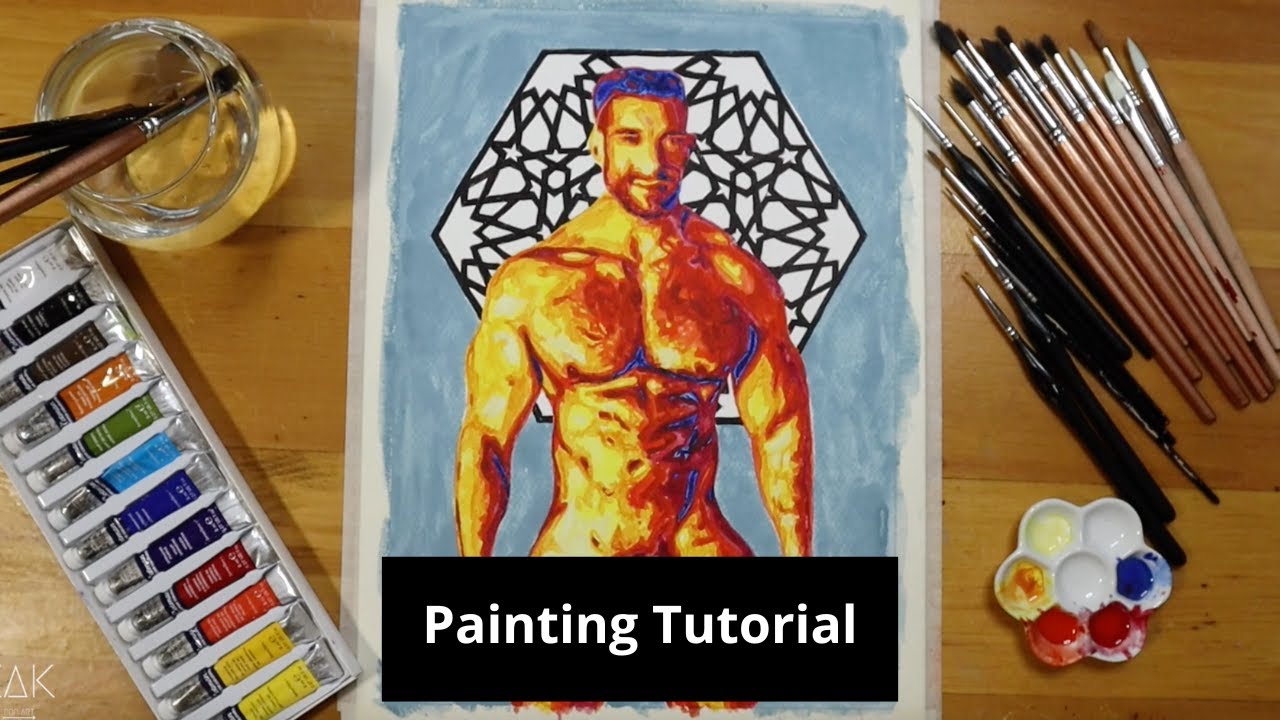 Painting Tutorial Time lapse Episode (113) #watercolorpainting #zakpopart