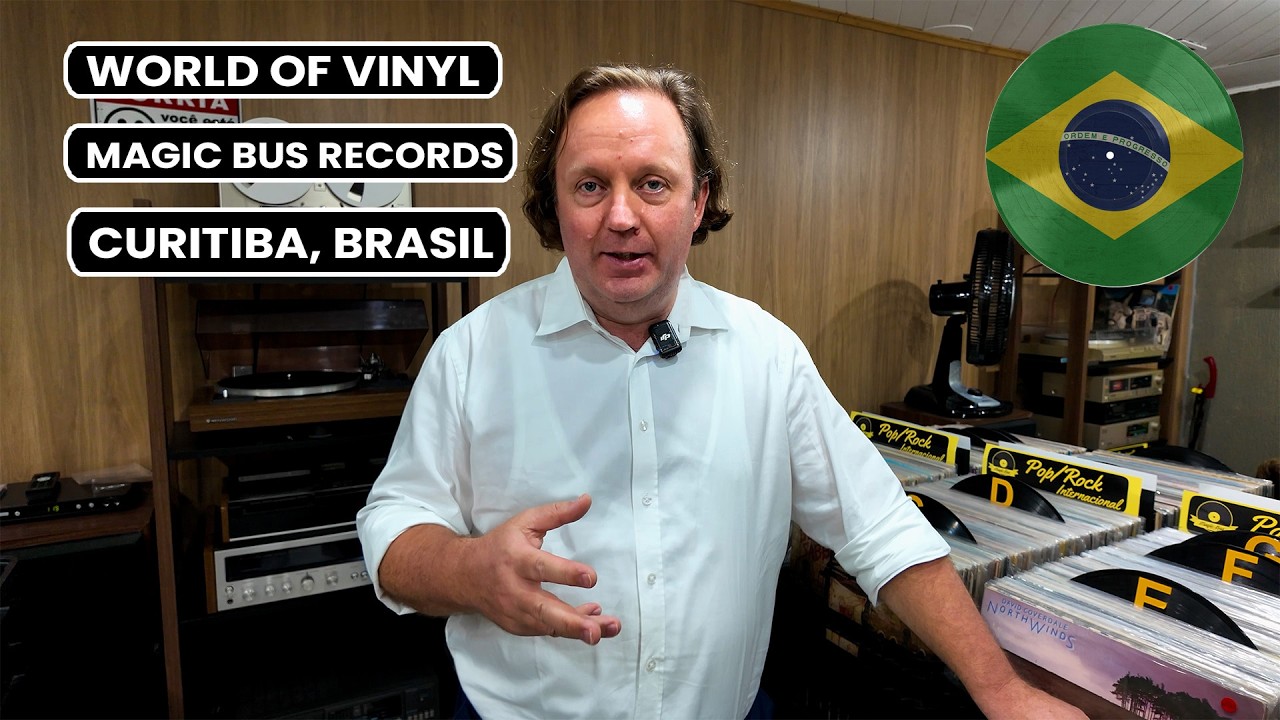NIE UWIERZYSZ ILE TU JEST PŁYT! 🎶 Magic Bus Record – Curitiba, BrazyliaWorld of Vinyl