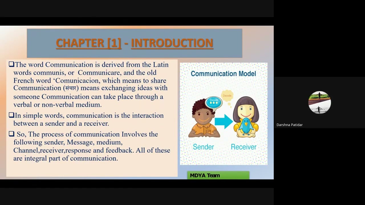 Communication C-01 By Ms. Aditi Kadiyan