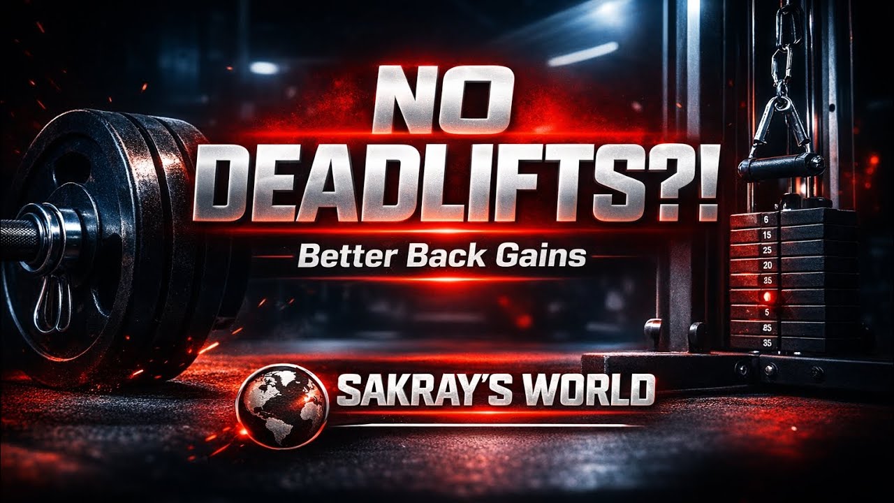 NO DEADLIFTS?! Build a THICKER Back (Complete Upper & Lower Back Workout)