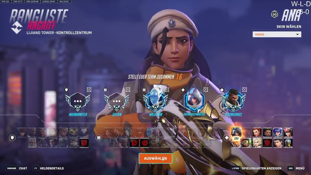 Late Night Variety: VoD 6 Overwatch