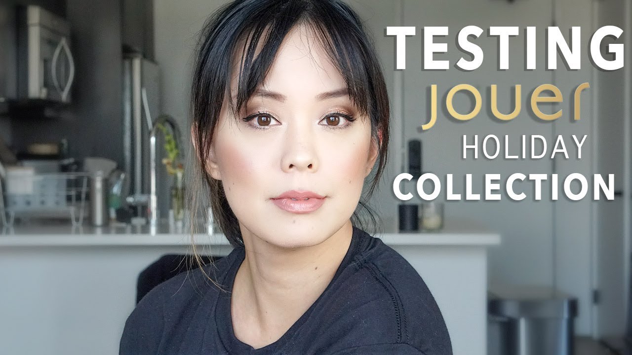 TESTING NEW HOLIDAY COLLECTION FROM JOUER COSMETICS