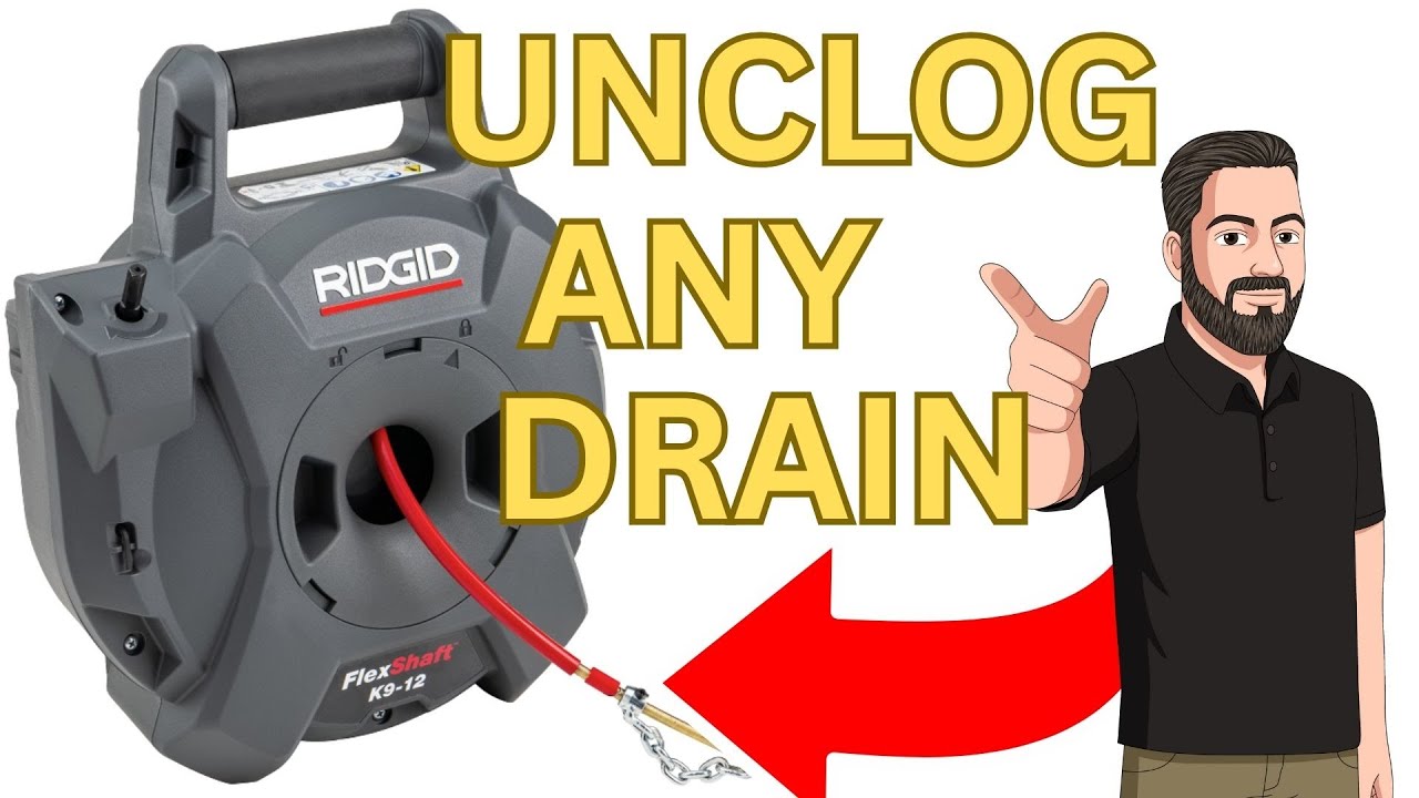 Unclogging a Stubborn Restaurant Sink with the RIDGID FlexShaft Drain Snake | No Fittings Removed!