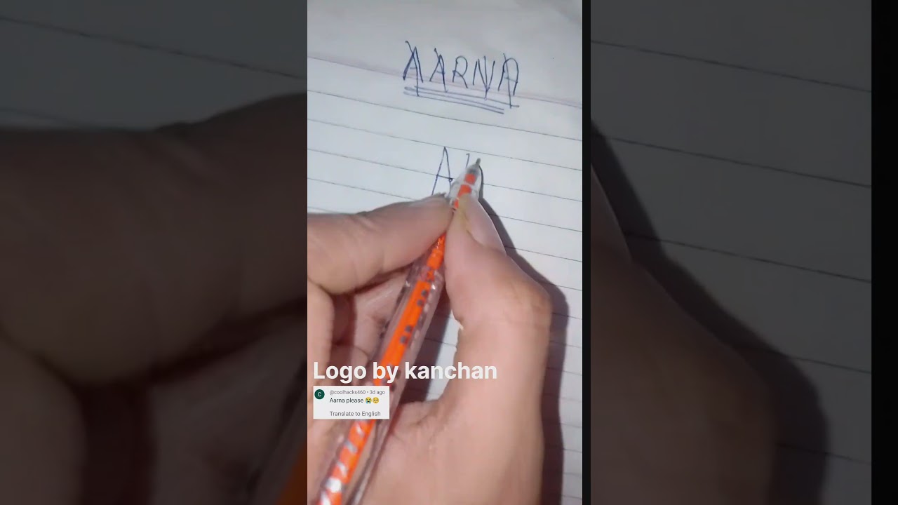 Aarna name logo ✨#shorts#shorts video#YouTube shots#viral#Logo#Aarna..