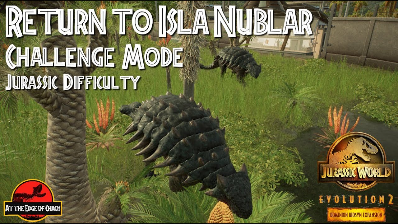 Troglodyte Mode - JWE2 - Return to Isla Nublar Challenge Mode - Jurassic Difficulty #2