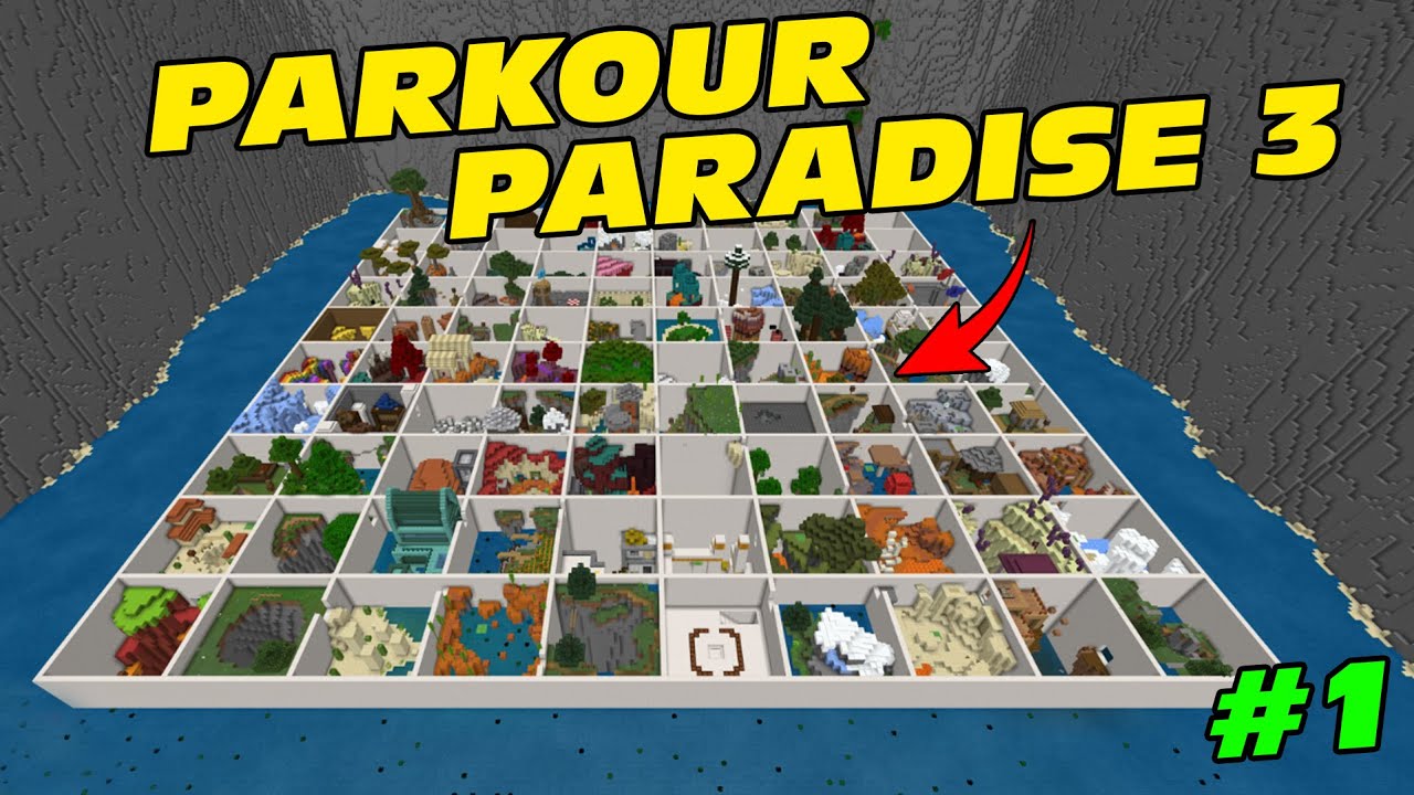 MINECRAFT PARKOUR PARADISE 3 med SoftisFFS - #1