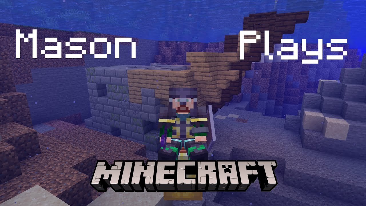 Building a Shelter For My Nautilus | Mason Plays Minecraft #190