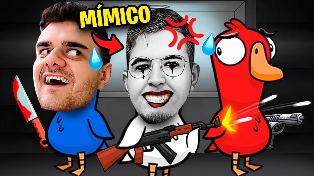O MÍMICO LEVOU SUA CLASSE TÃO A SÉRIO QUE AJUDOU OS IMPOSTORES - Goose Goose Duck